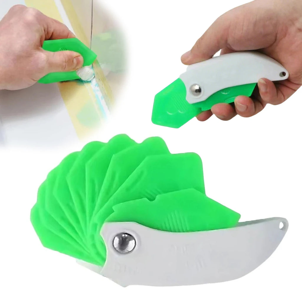 9-in-1 Caulking Tool Kit – Sealant Smoother & Grout Spatula