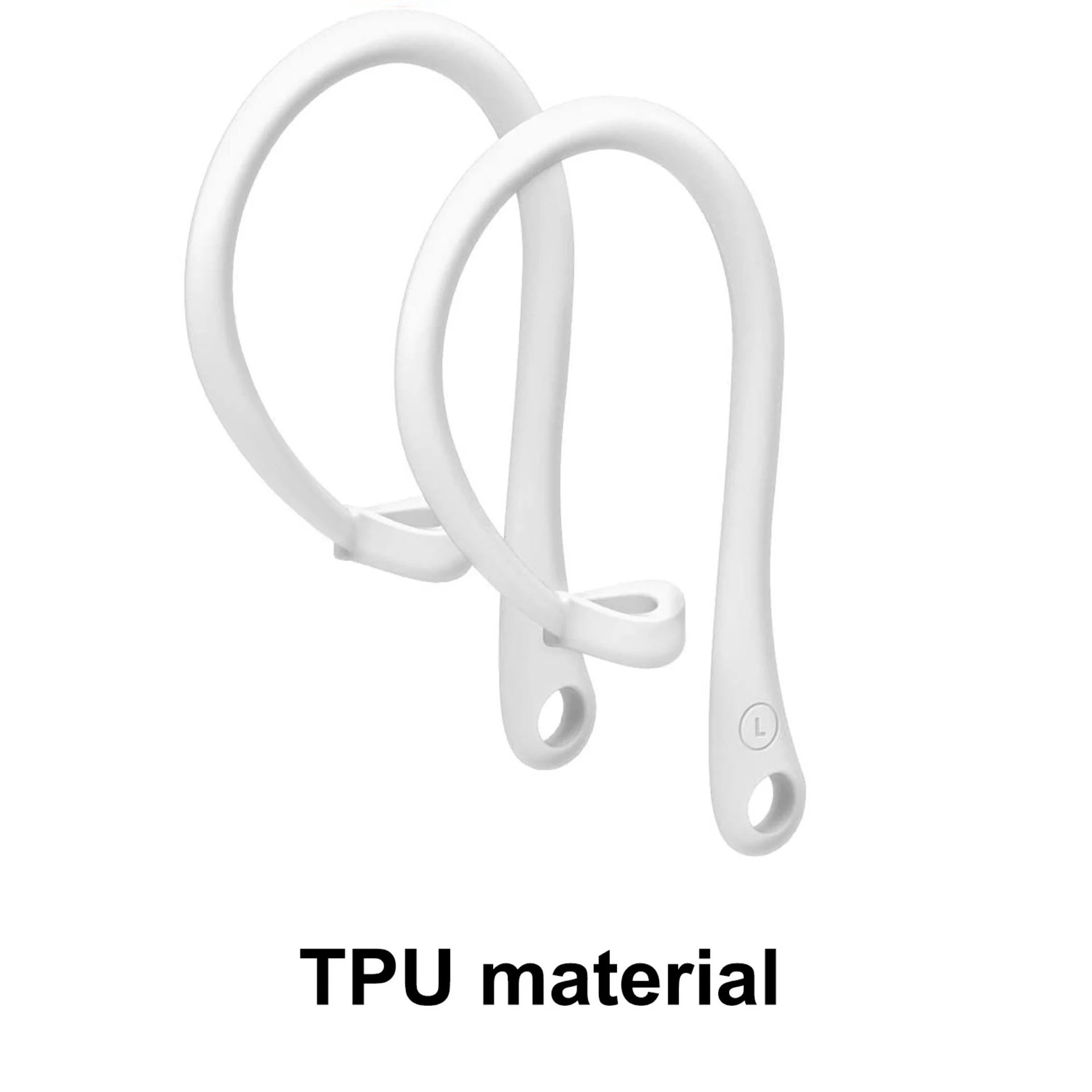 1 Pair Silicone Anti-lost Ear Hook Apple Airpods 2 3 4 Sport