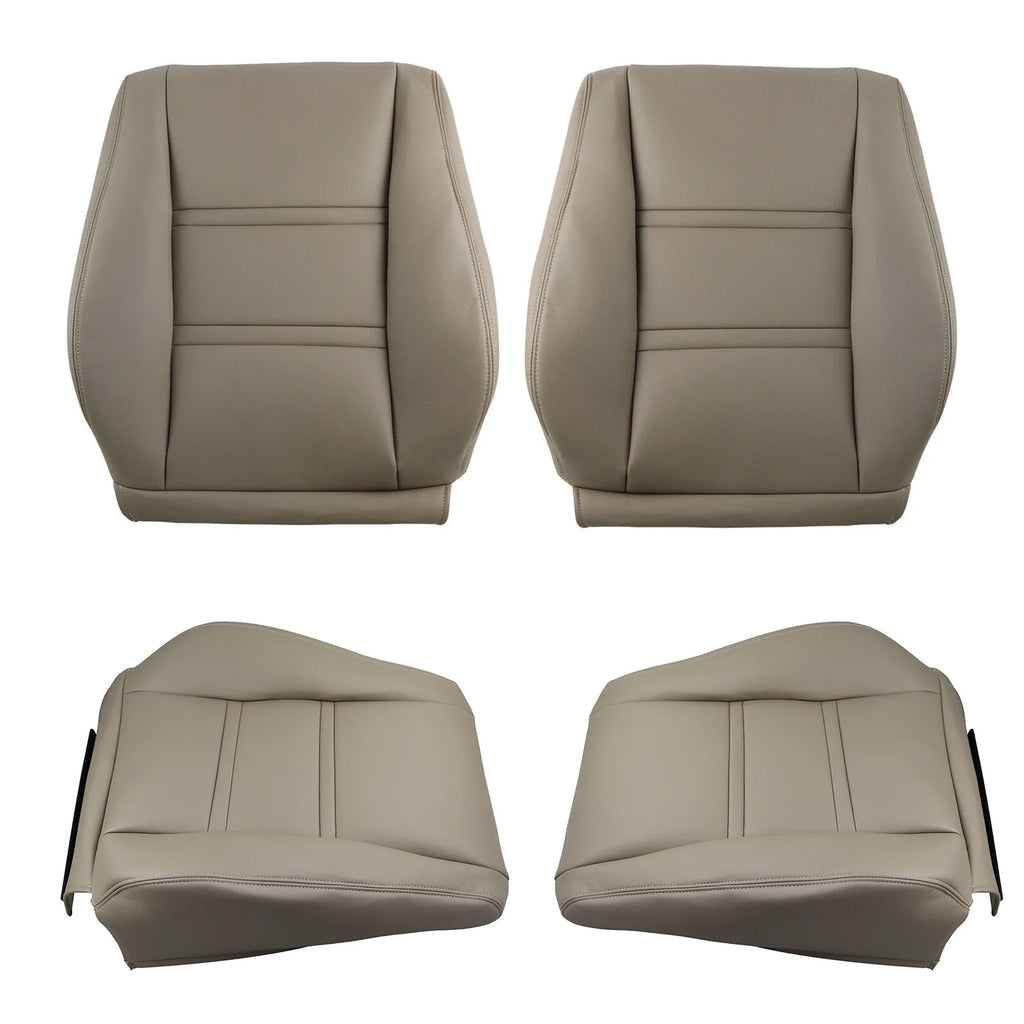 Car Front Driver Passenger Bottom Seat Covers Replacement Parts