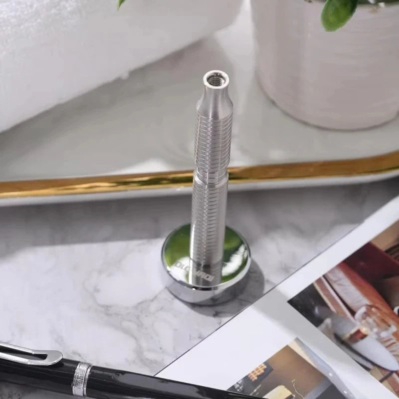 YAQI 88mm Stainless Steel Safety Razor Handle – Nickel Safety Razor Handle Zpaxo
