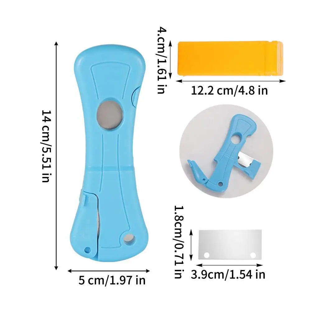 Cartridge Tip Cutter Tool Multipurpose Bottle Opener Applicator Nozzle Cartridge Tip Cutter Pocket Sealant Cutting Tool Zpaxo Blue standard