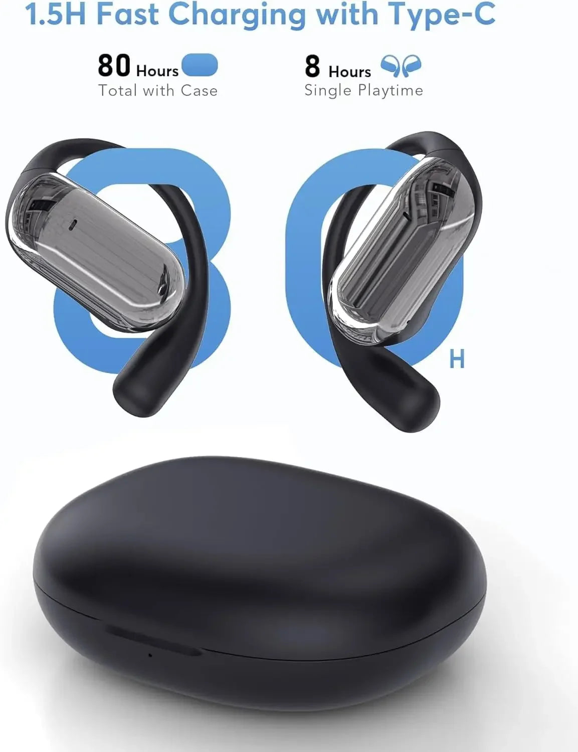 UYUXIO Real Time Translator Headphones AI Language Translation