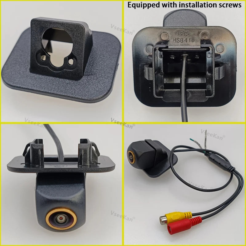 Mazda 2016 CX-3 Rear View Camera Install Bracket License Plate Light