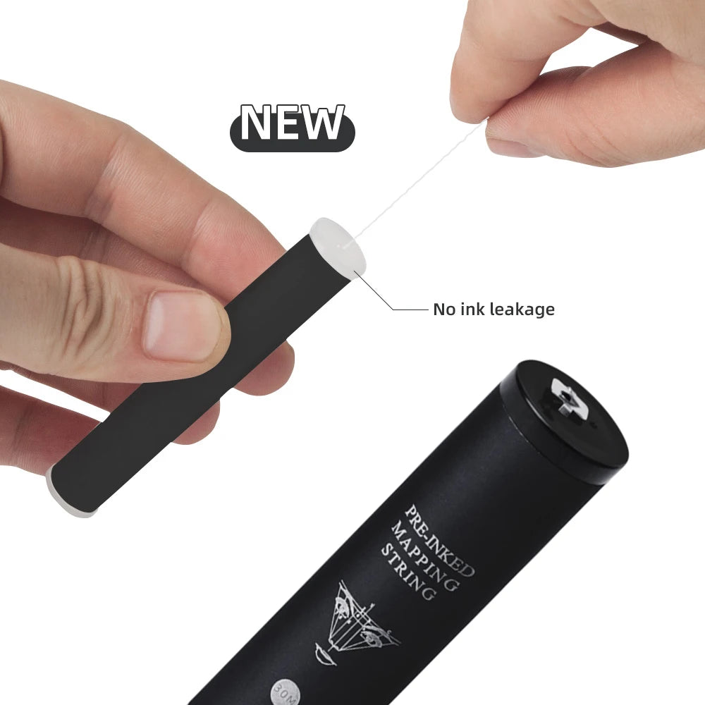 30M Premium Brow Mapping String Microblading Pre-inked Eyebrow Marker Zpaxo