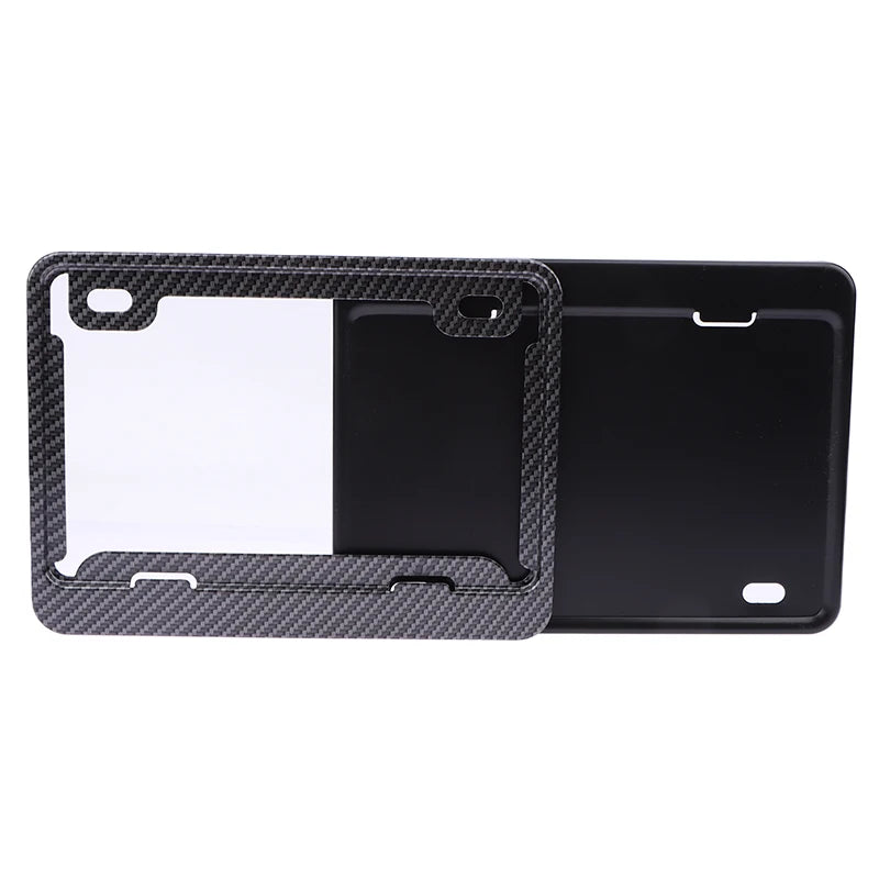 Motorcycle License Plate Frames Universal Aluminum Alloy Holder Solid