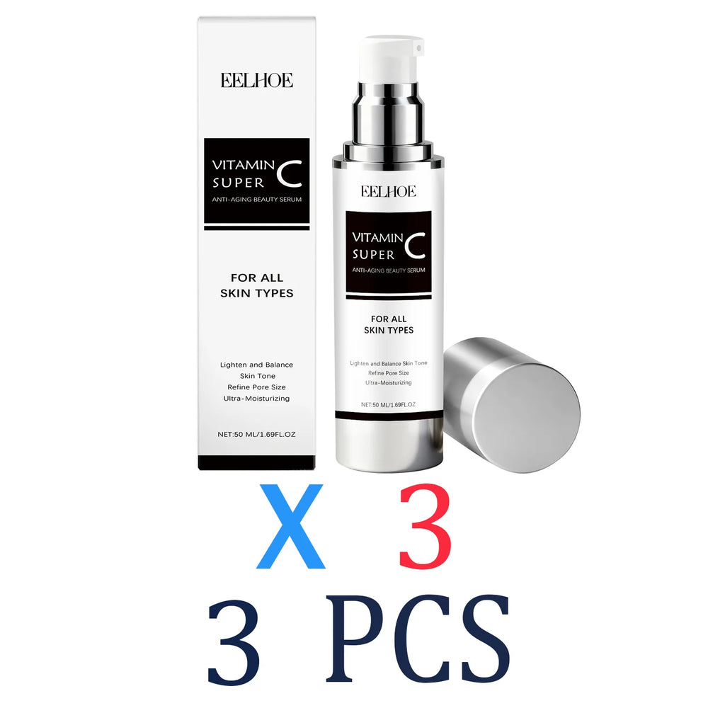 Vitamin C Serum for Face Brightening & Hydrating 50ml Winter Skincare Holiday Gift Set Pore Refining Anti-Aging Fast-Absorbing Zpaxo 3 Pcs