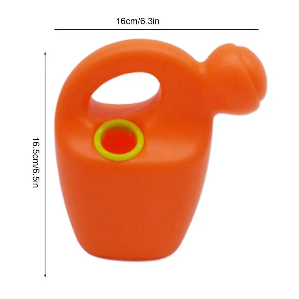 Watering Can Kids Gentle Spray Nozzle Water Play Toy Small Courtyard Zpaxo Orange China Mainland