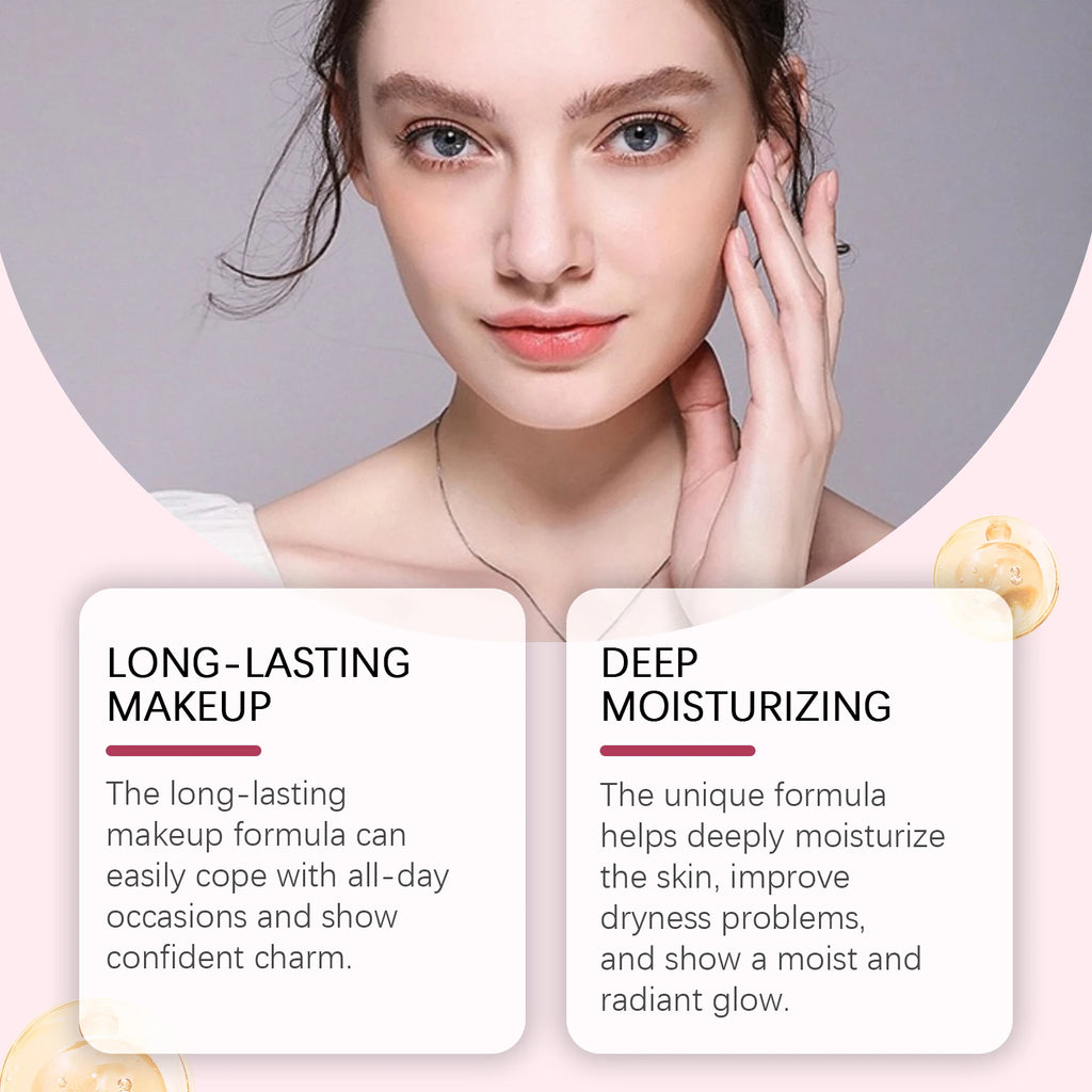 EELHOE Peptide Bounce Balm Foundation Full Coverage Concealer Balm Foundation Zpaxo