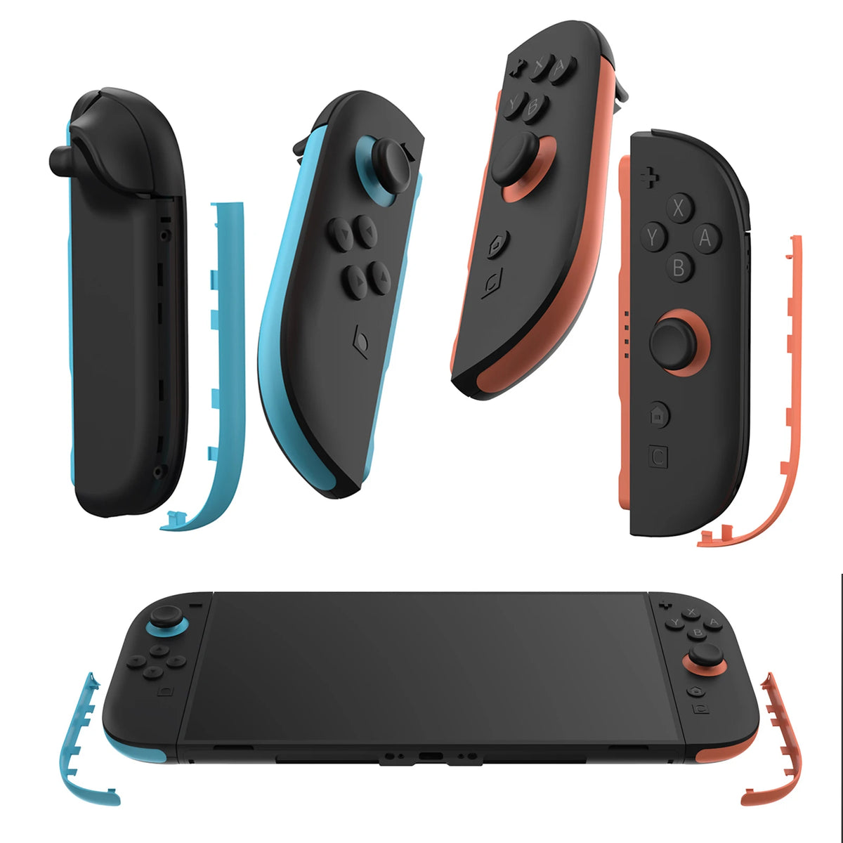 Switch 2 Joy-con Decorative Strips Left Right Controllers Switch2 Zpaxo
