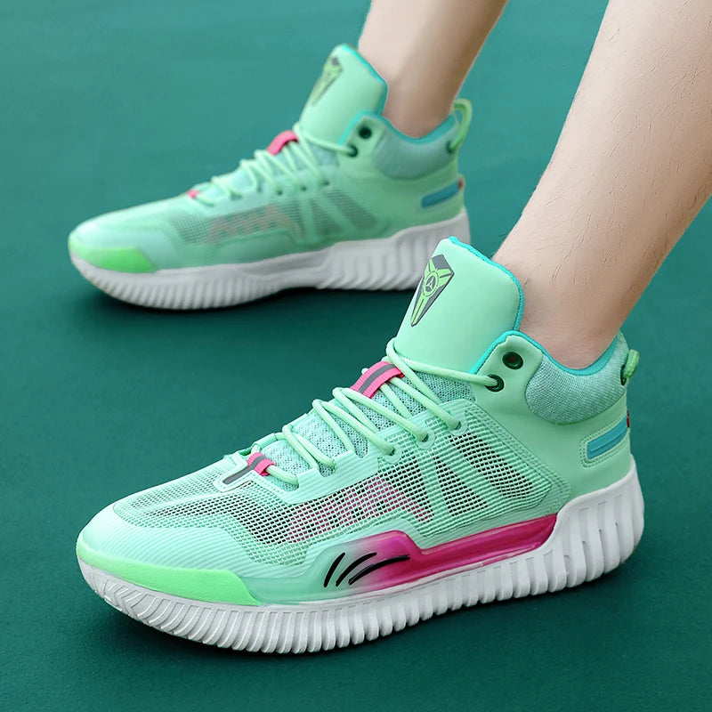 Men's Basketball Shoes Breathable Cushioning Non-slip Wearable Runing
