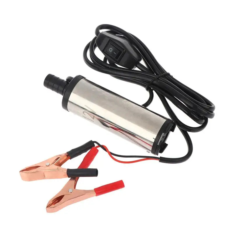 12V/24V DC Portable Electric Fuel Transfer Pump Self-Priming