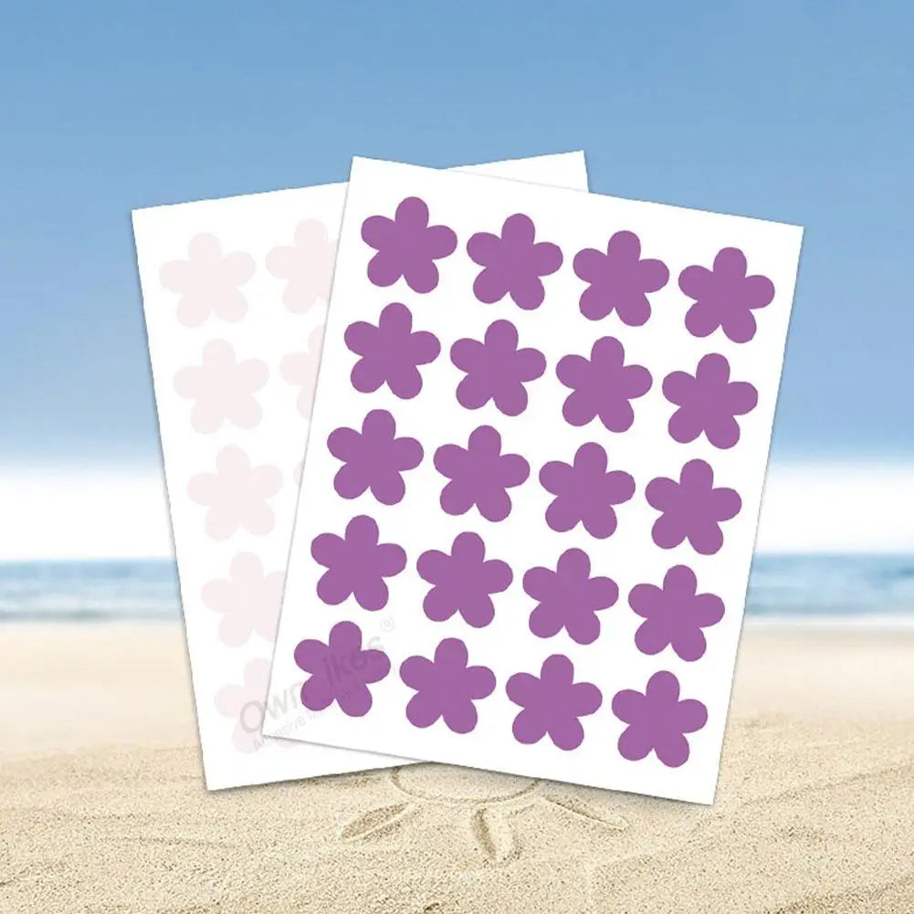 UV Detecting Patches Test Stickers Sunscreen Sunny Detection Patch