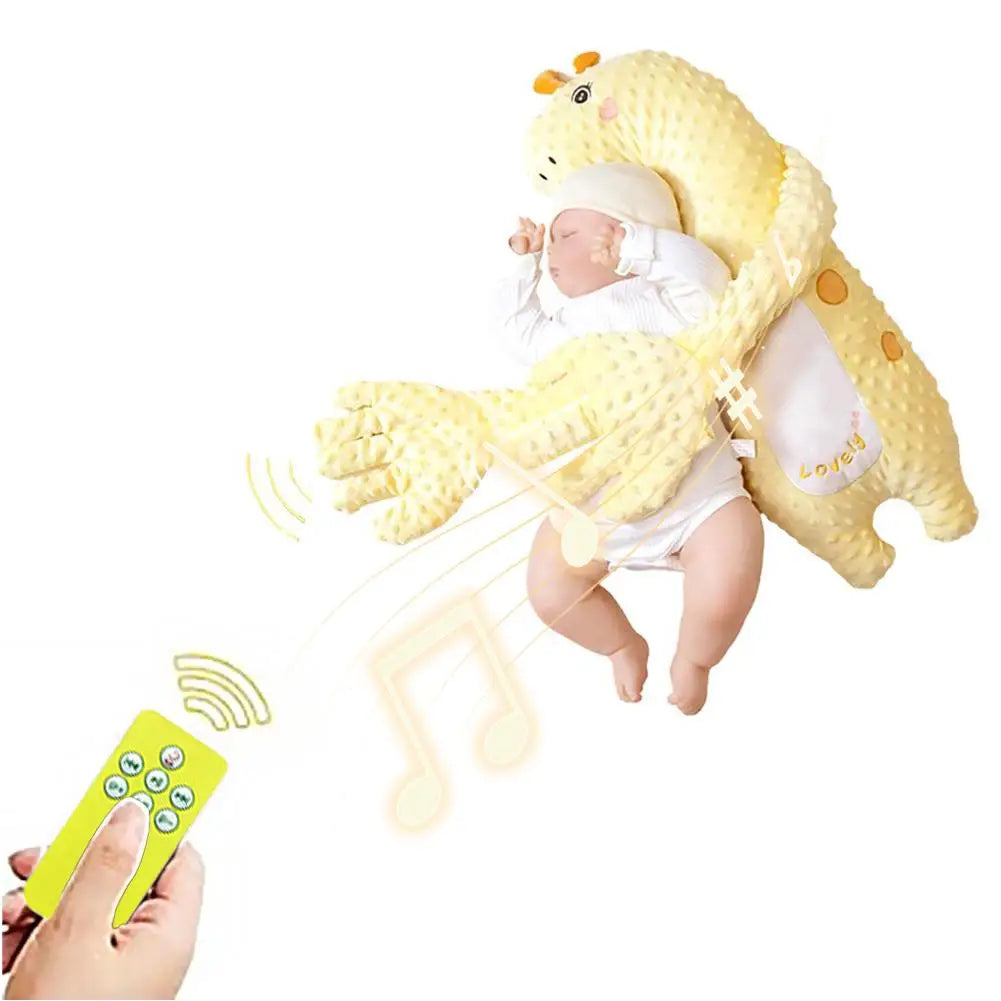 Baby Sleeping Pillow for Newborn Patting Doll with Soothing Palm Remote Control Electric Baby Hand Pillow Soothing Palm Patting Zpaxo A