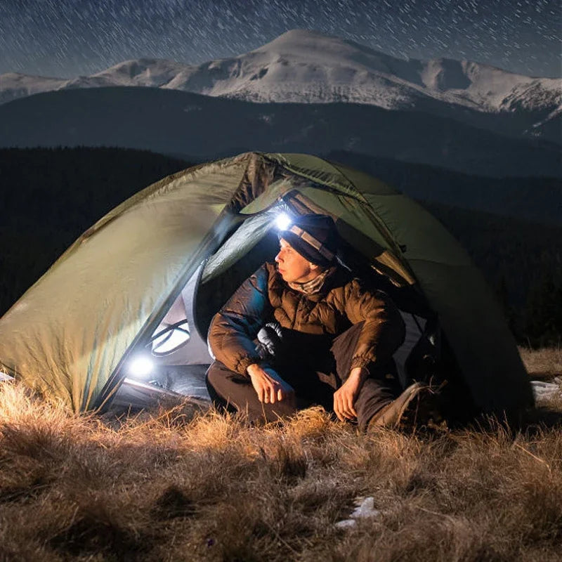 COB LED Headlamp IR Motion Sensor USB Rechargeable | POCKETMAN