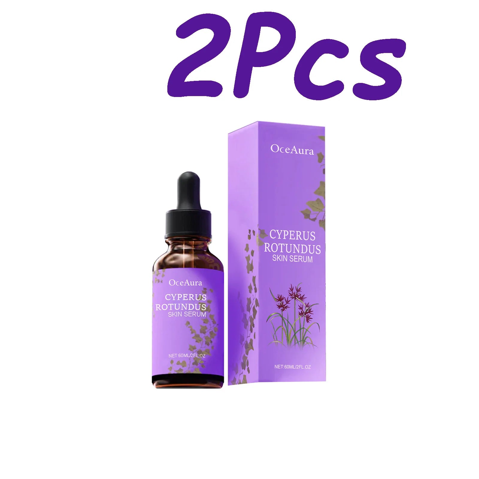 Cyperus Rotundus Skin Serum Nourishing Soothing Skin Inhibit Hair Moisturizing Refreshing Slowing Body Hair Inhibitor Oil Zpaxo 120ml Boxed