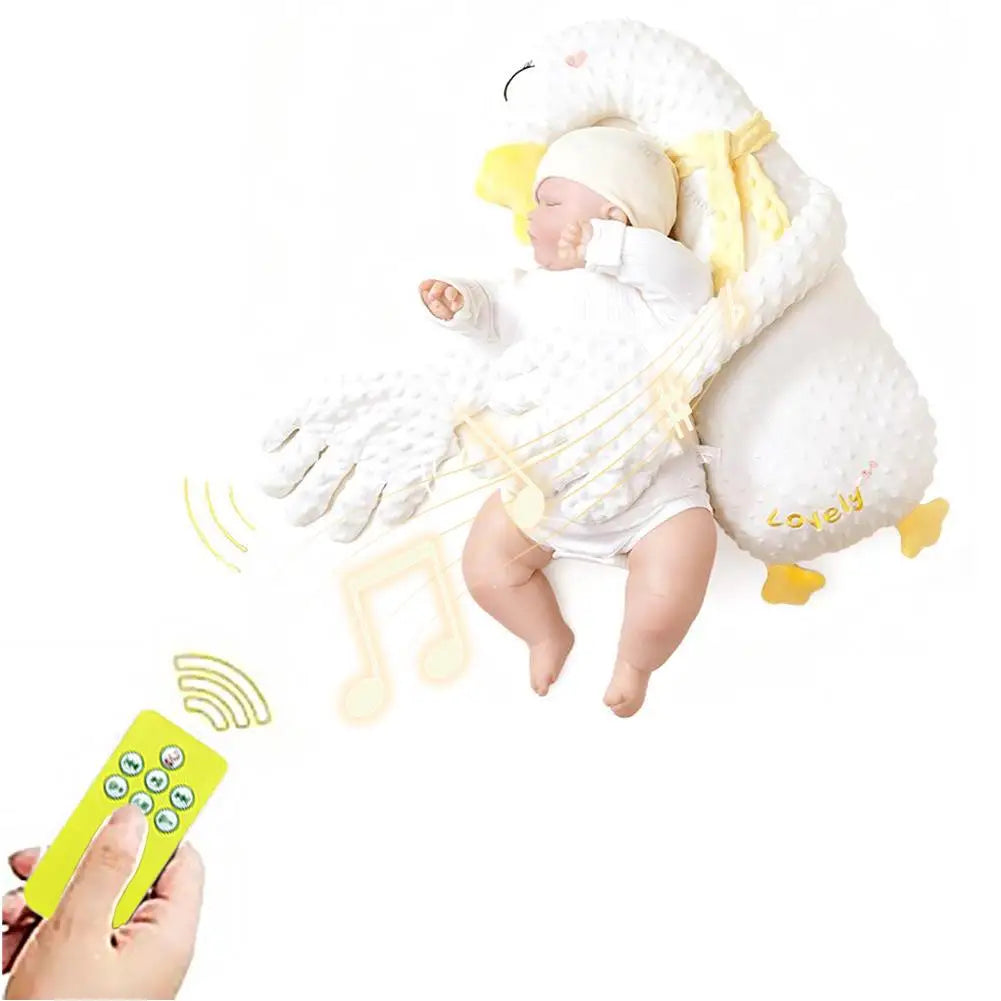 Baby Sleeping Pillow for Newborn Patting Doll with Soothing Palm Remote Control Electric Baby Hand Pillow Soothing Palm Patting Zpaxo E