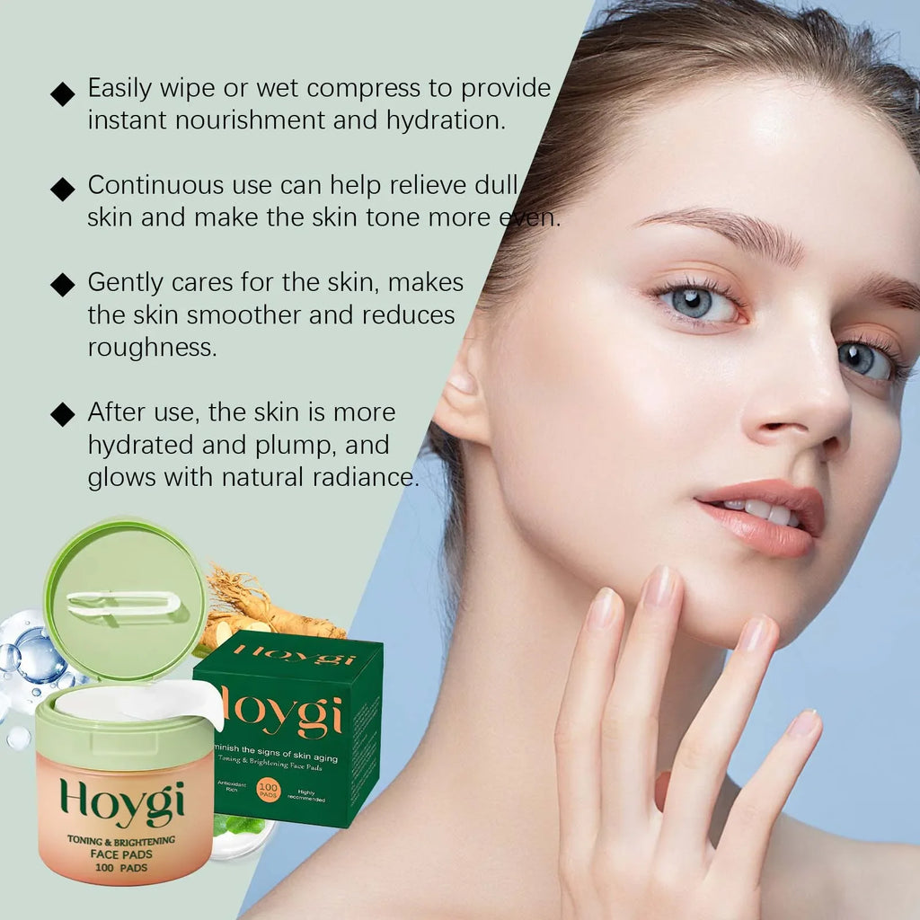Centella Asiatica Cotton Pads – Hydrating Anti-Acne Face Pads Face Treatment Pads Zpaxo