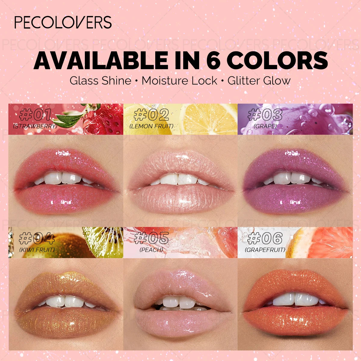1PC Single Color Shiny Lip Gloss - High-gloss Lip Gloss, Instantly Creates A Charming Look, Mild and Non-sticky, Roll-on Design Zpaxo