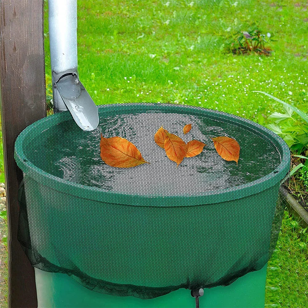 5- Rain Barrel Filter Mesh Drawstring 120 110 100 80 Nylon Rainwater Zpaxo