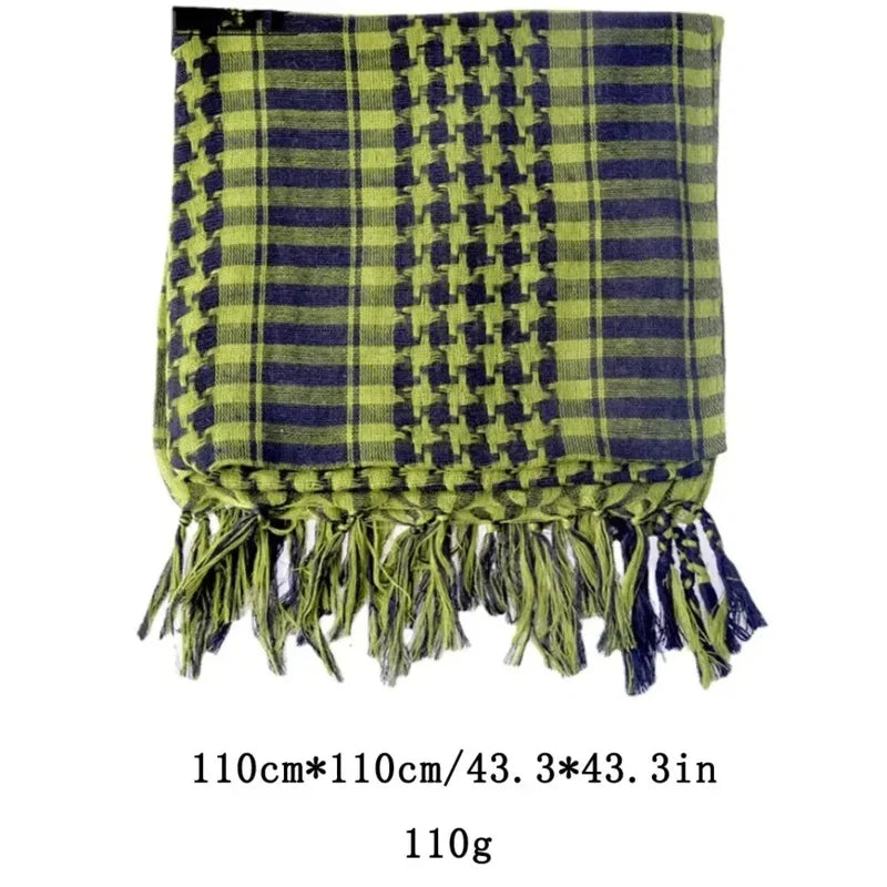 Keffiyeh Shemagh Tactical Desert Scarf Wrap – Men & Women