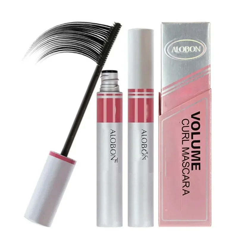 Mascara 3d Silk Fiber Curl Eyelash Extension Volume Makeup Eye Black