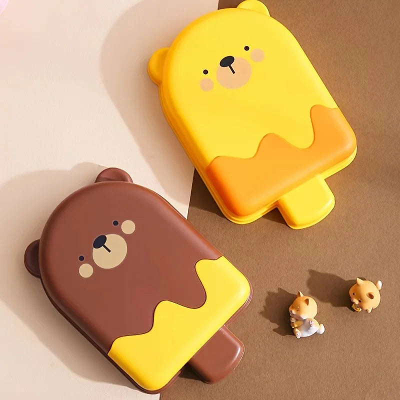 Bear Ice Cream Cube Mold Maker Zpaxo