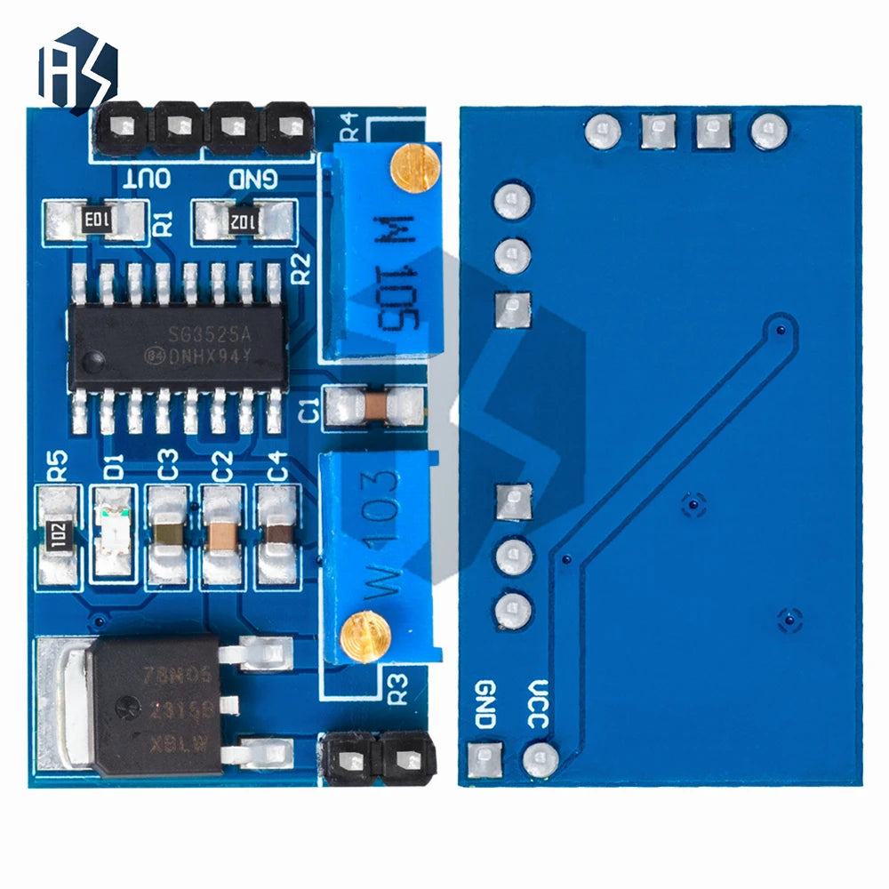 SG3525 PWM Frequency Generator Module 100Hz-100kHz Adjustable DC 5V Zpaxo
