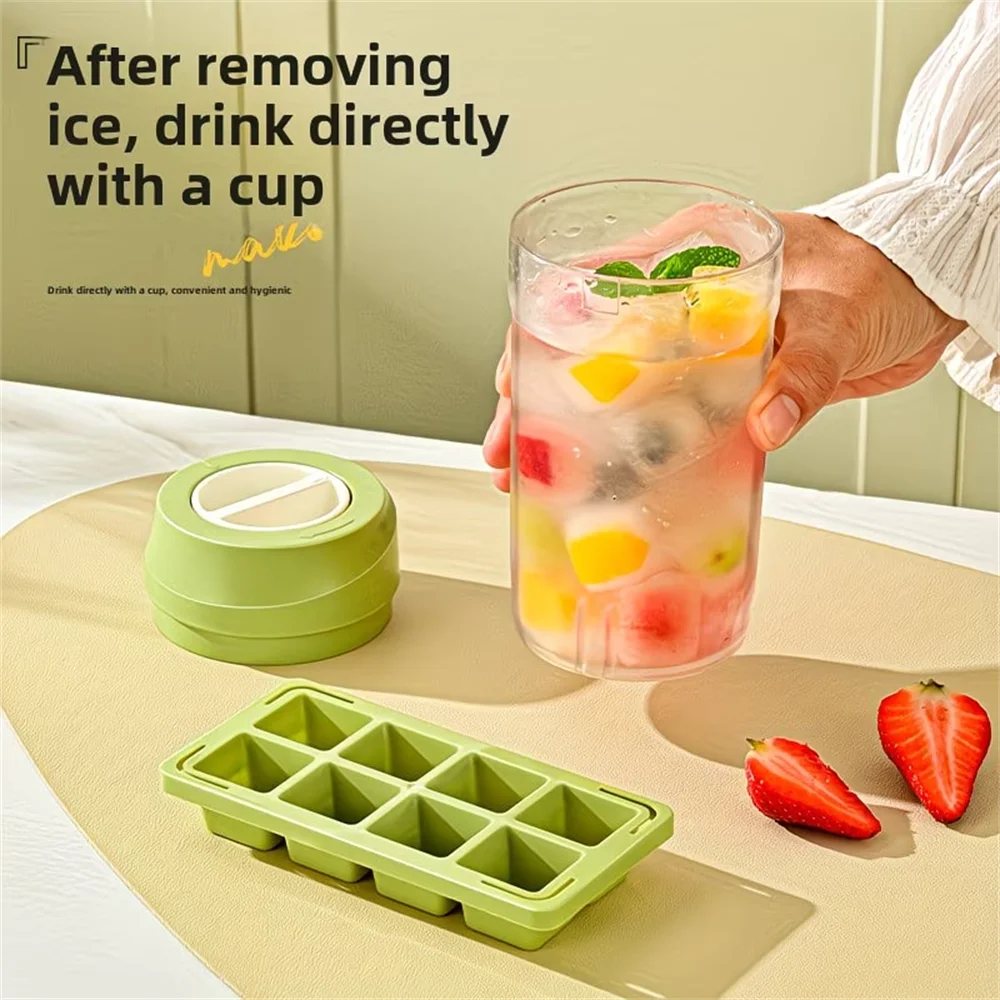 2-in-1 Ice Bottle 8-Cell Portable Machine Kettle Cream Mold Cooling Zpaxo