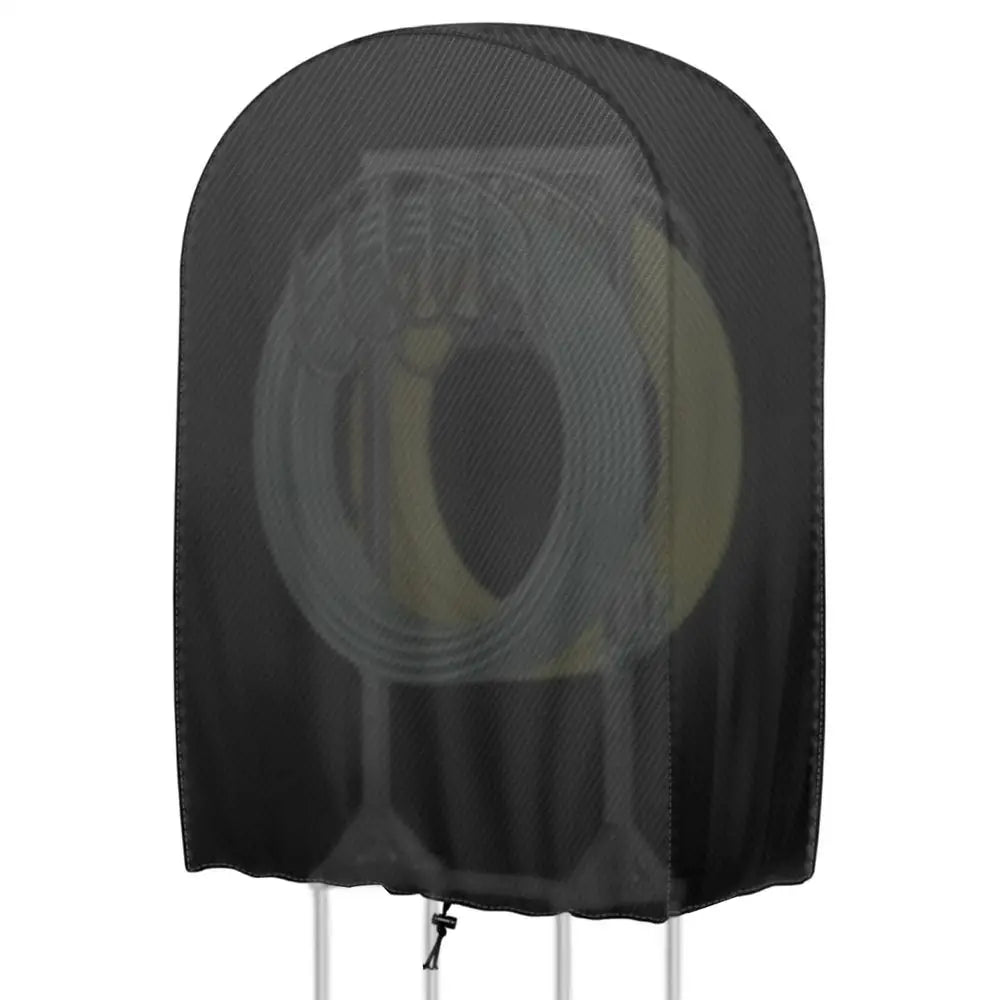 Garden Hose Reel Cover UV Resistant Dustproof Easy Installation