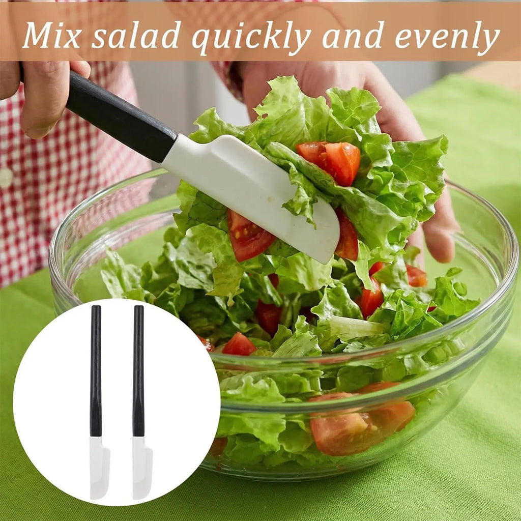 Wooden Handle Spatula Silicone Kitchen Utensils Heat Resistant Baking