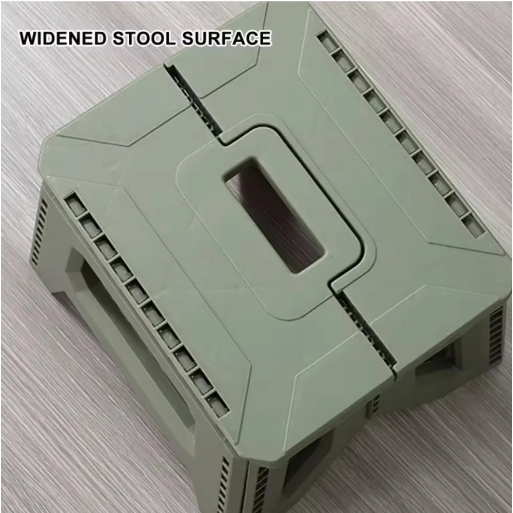 Folding Step Stool Strong Load-bearing Heavy-duty Chair Travel Use Zpaxo