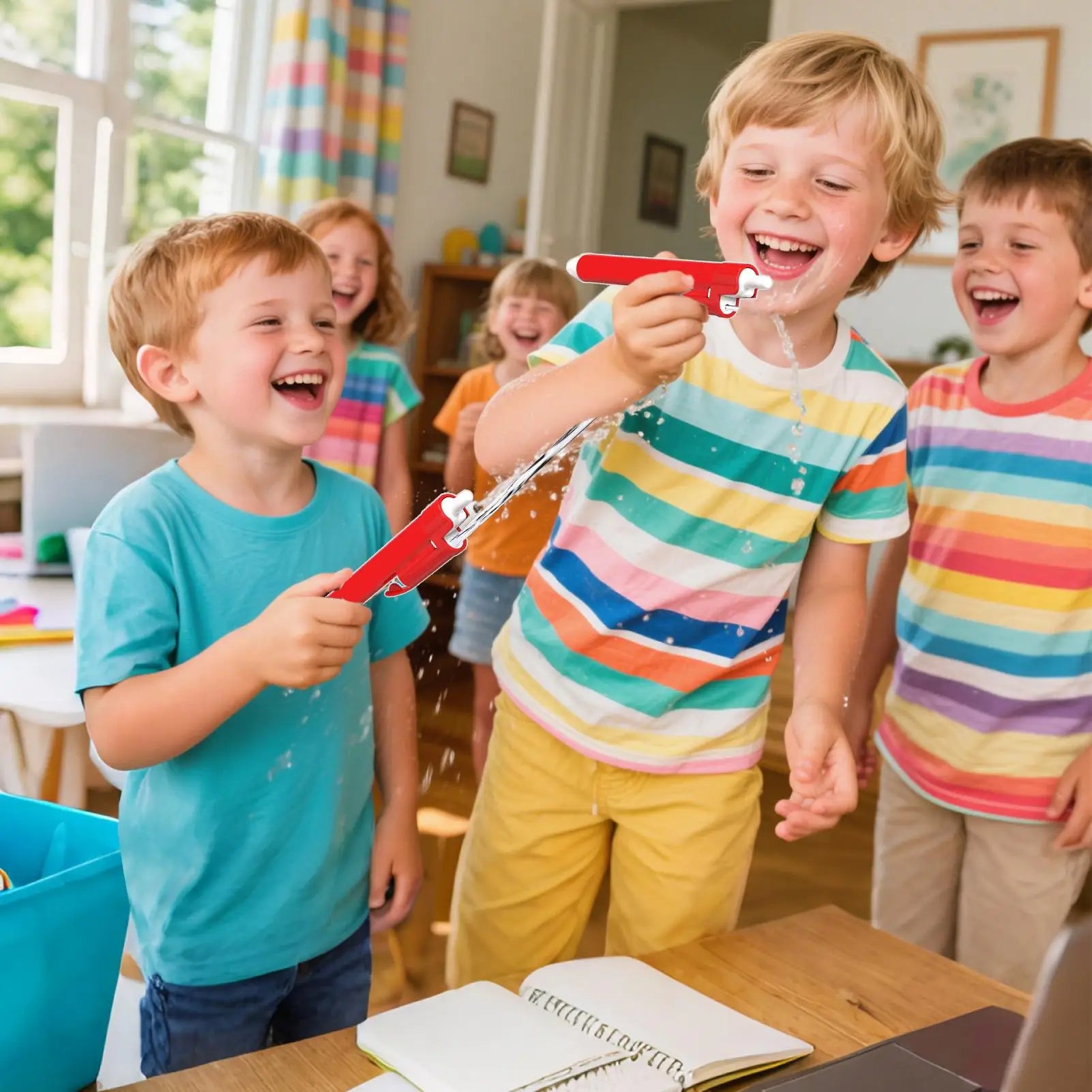 Water Sprayer Kids Funny Outside Toys Pen Interactive Prank Stuff Zpaxo