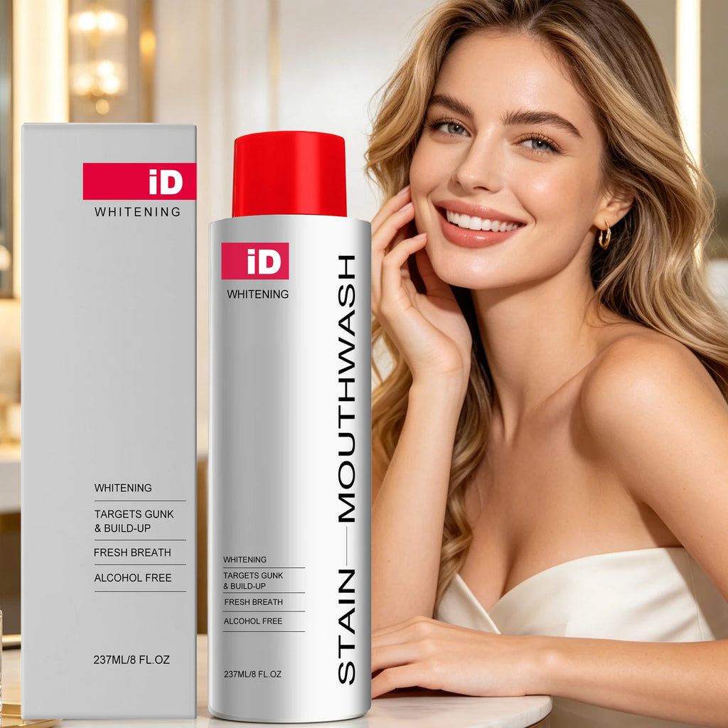Teeth Whitening Menthol Mouthwash | Freshen Breath & Reduce Stains Whitening Mouthwash Zpaxo