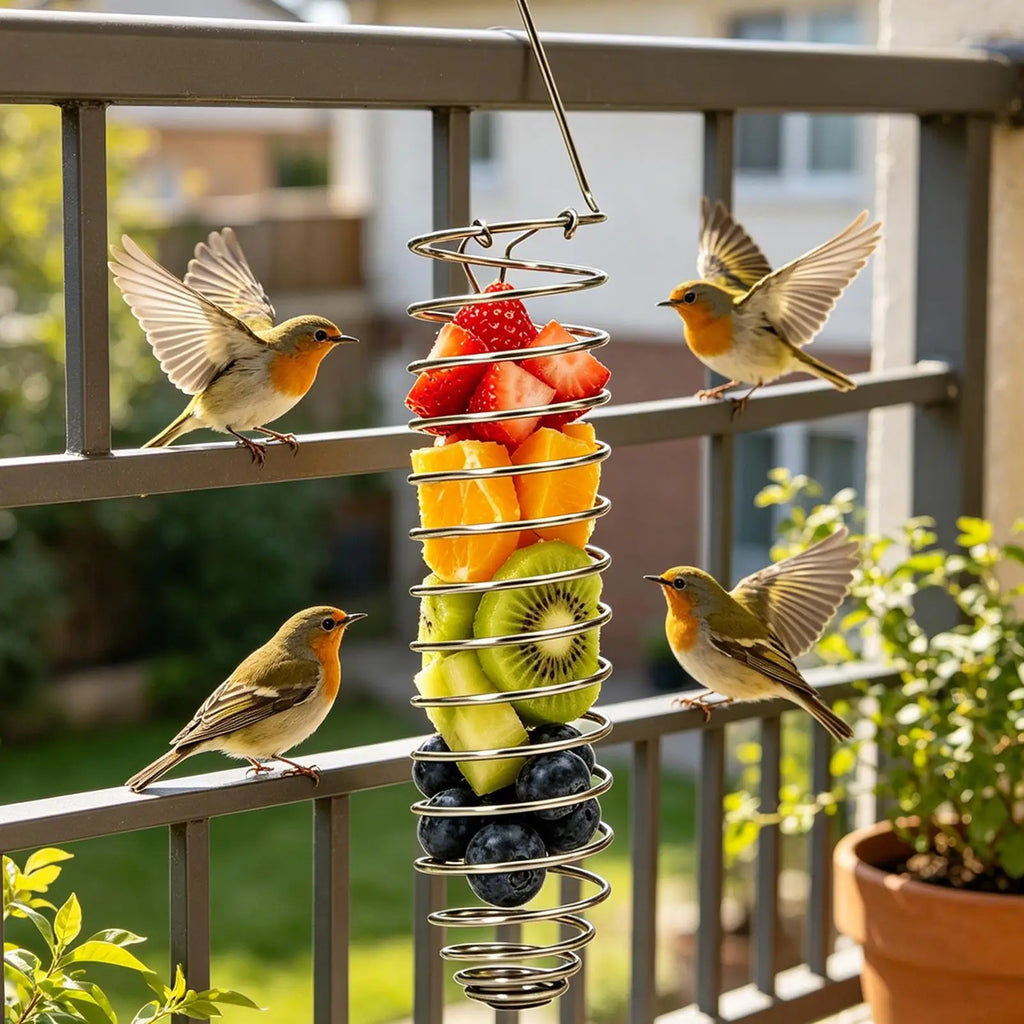 Bird Feeder Cage Foraging Supports Tray Bowls Parakeet Cockatiel