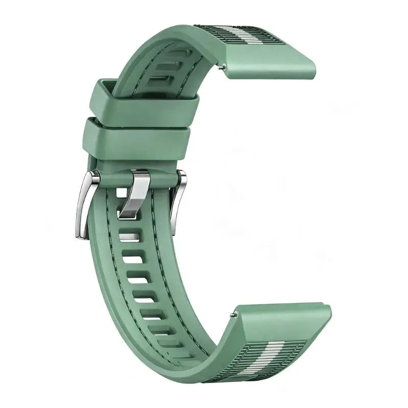652F Comfortable Silicone Woven Watch Band Easy On for Watch GT6 46mm Smartwatch 22mm Width Compatible Zpaxo