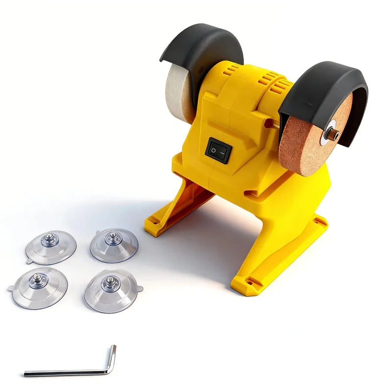 Electric Bench Grinder Cordless Double Polishing Grinding Stone Knife