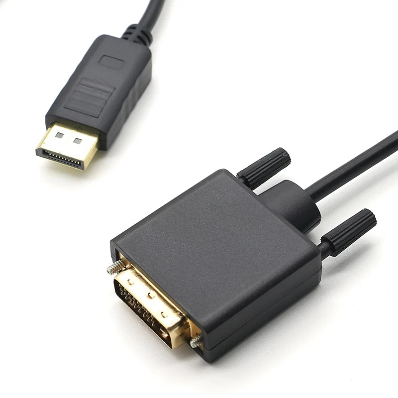 DP DVI 24 1 Cable Adapter Displayport 1080P Conversion Monitor Zpaxo