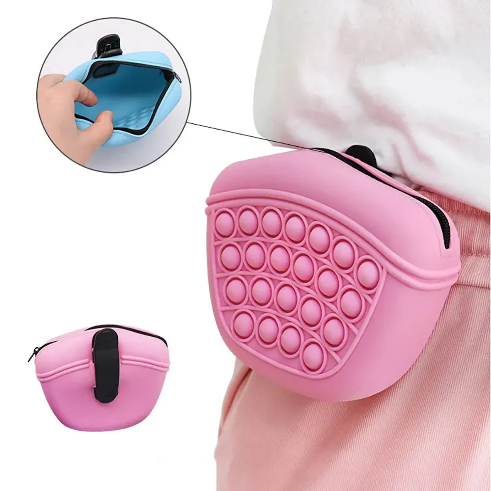 Pet Portable Dog Training Waist Bag Supports Snack Bait Dogs Outdoor Zpaxo