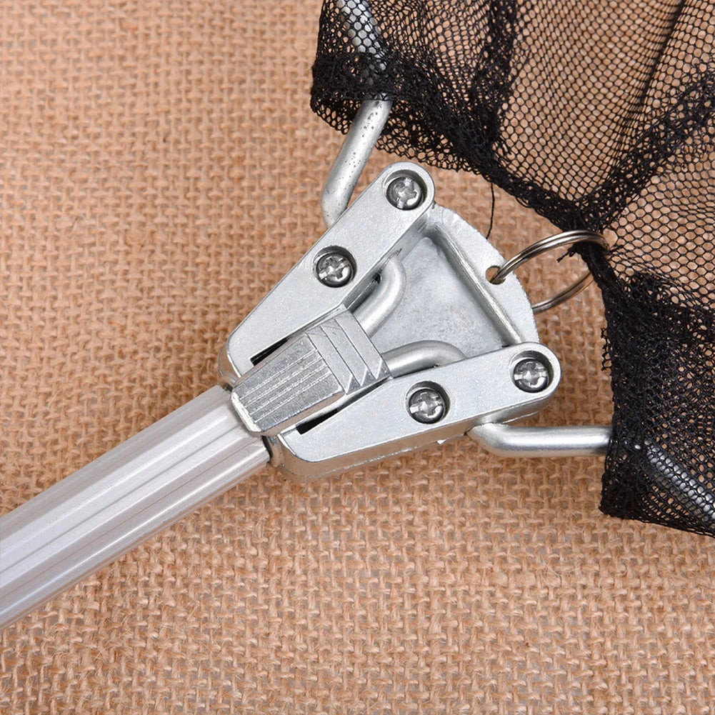 Folding Fishing Net Aluminium Alloy Trout Fly Catch Release Zpaxo