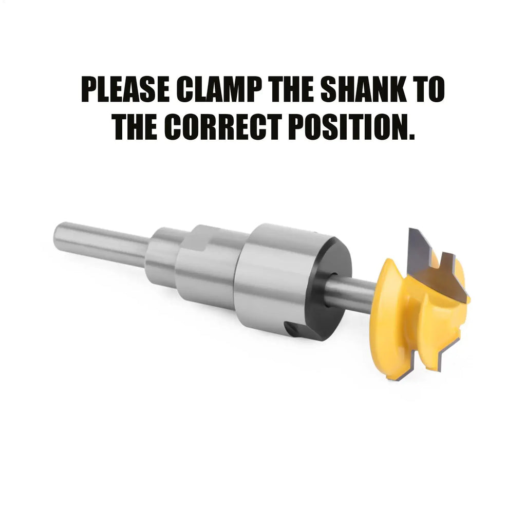 Router Shank Adapter Milling Rod Clamp Cutter Extension Wood