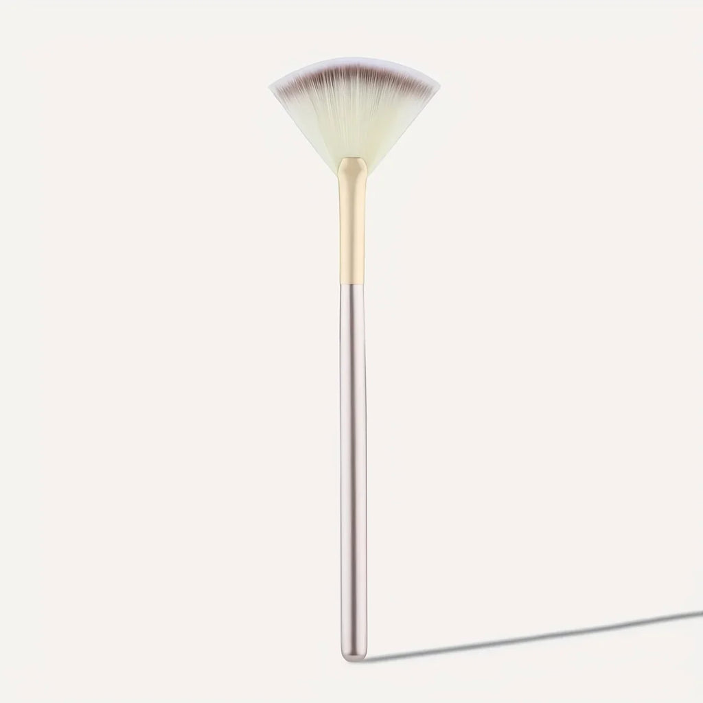 1pc Fan Shaped Highlight Brush Contour Brush Blending Highlighter Makeup Brush Face Loose Powder Brush Cosmetic Beauty Tools Zpaxo 02