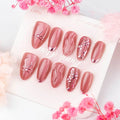 Reusable Handmade Summer 3D Nails Wearable Manicure Full Cover Jelly Gel Fake Nails Artificial Easy To Wear French False Nails Zpaxo B