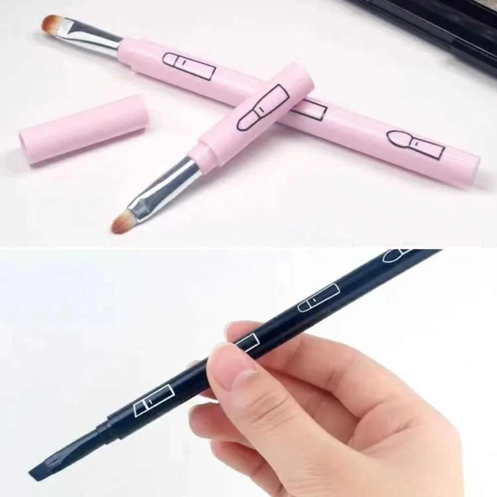 Professional 1 Makeup Brush Portable Plastic Handle Eyeshadow Lip Zpaxo