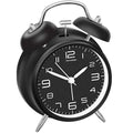 Metal Frame Twin Bell Alarm Clock 3D Dial Backlight Loud