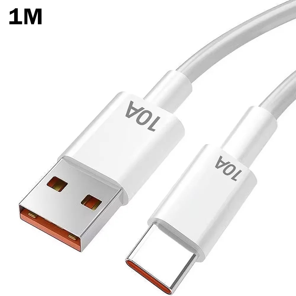 120W 4-Port USB-C PD Fast Charger – Multi-Device Adapter USB-C Fast Charger Zpaxo 1m Type C Cable