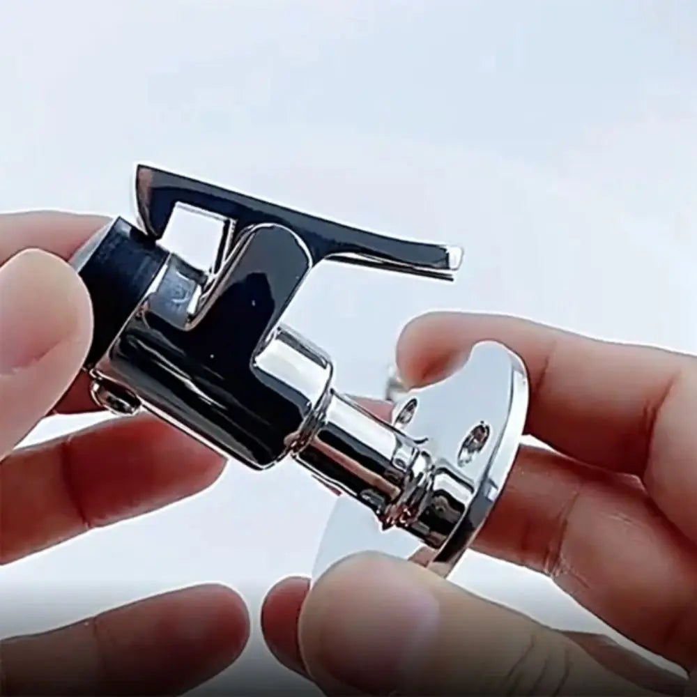 Stainless Steel 316 Boat Door Stop Floor Knob Spring Mechanism Door Holder Durable Construction Corrosion Resistant Marine Catch Zpaxo