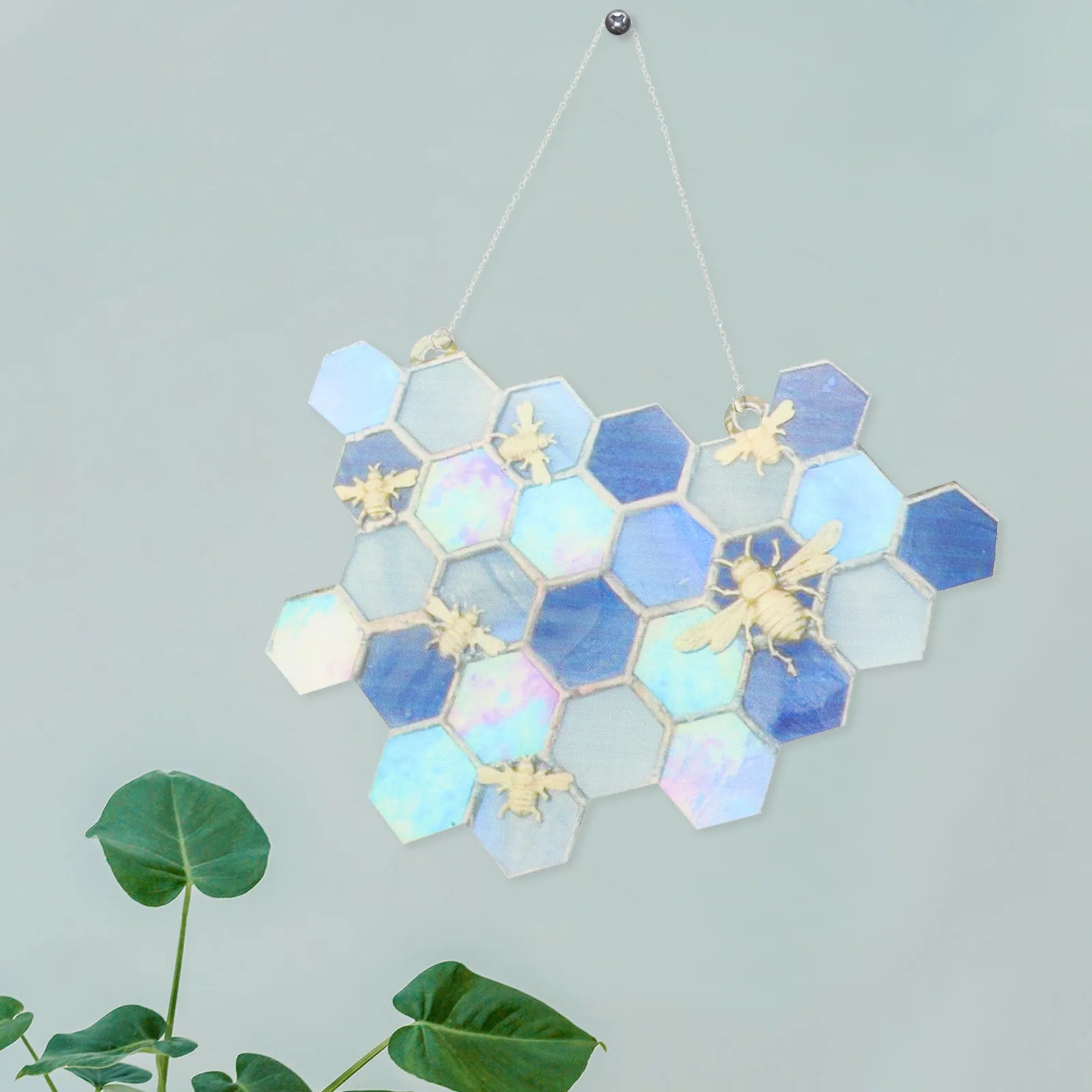 Honeycomb Decor Hanging Ornament Elegant Pendant Living Room Bedroom