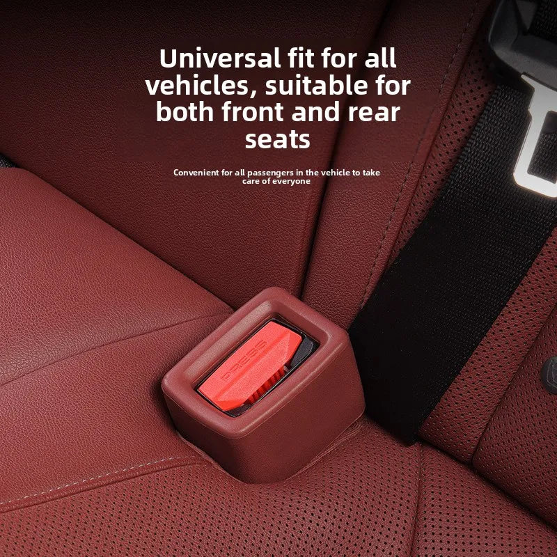 Silicone Seat Belt Buckle Cover – Universal Car Interior Guard