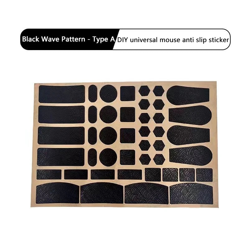 Non Slip Suck Sweat Mouse Grip Tape Skate Sticker Mice Anti-Slip Sticker For Universal Gaming Wireless Mouse For E-Sport Gamer Zpaxo