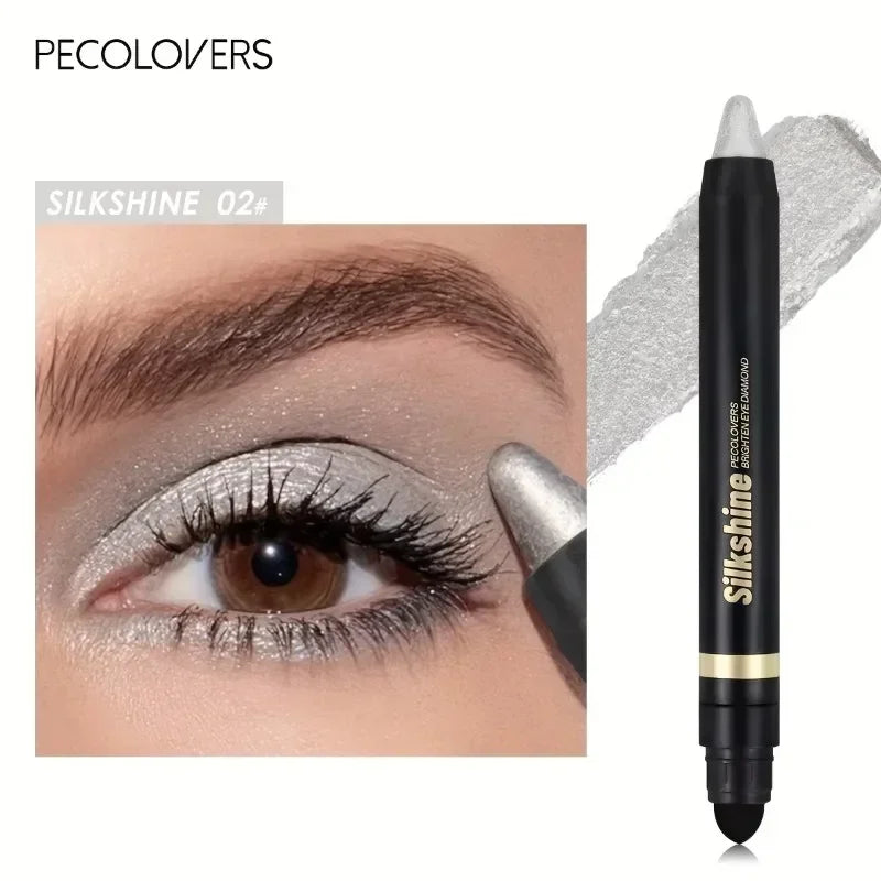 Dual-head Eyeshadow Stick Earth Brown Gradient Long-lasting Eye Zpaxo